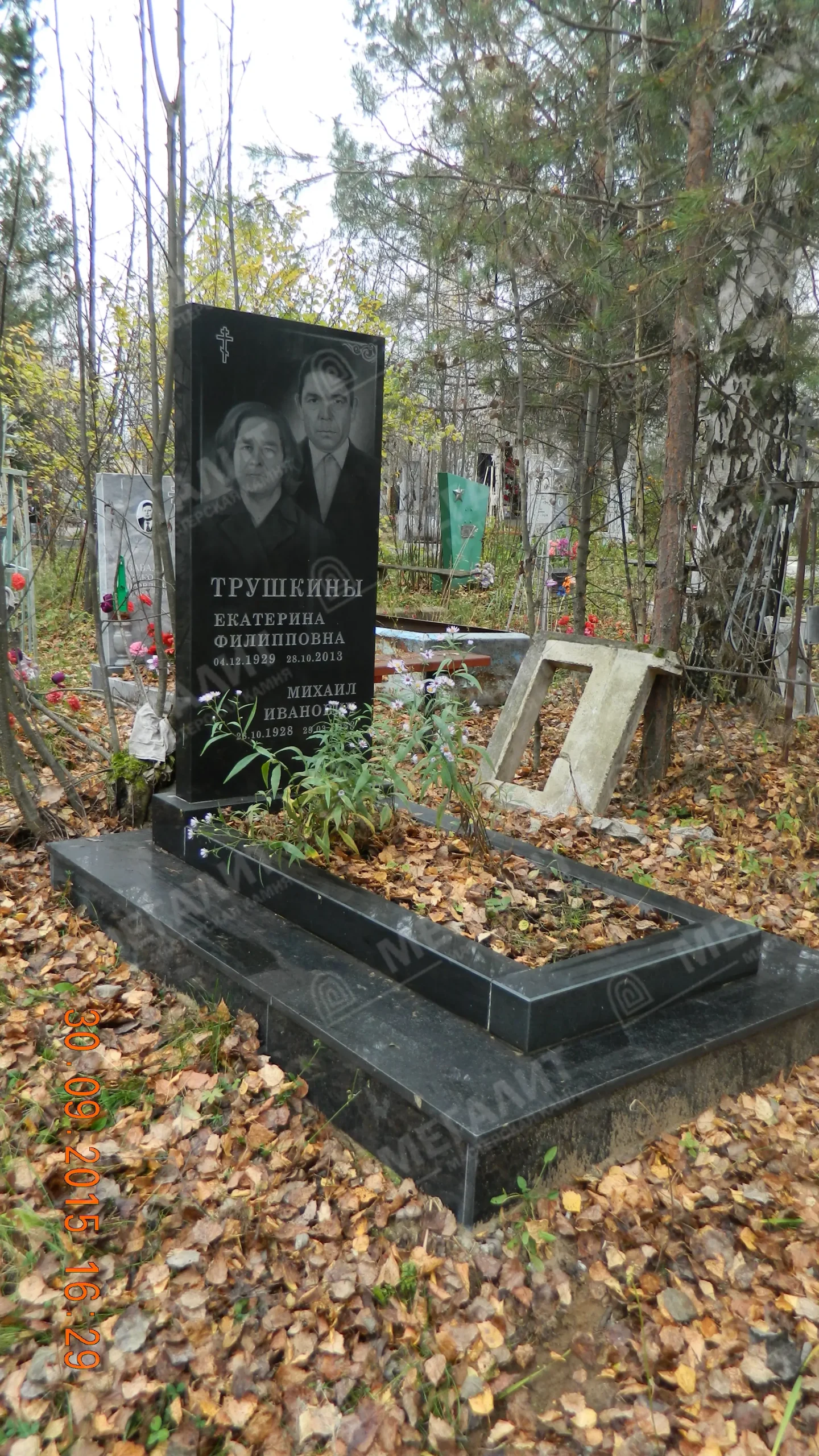 Двойные памятники фото (2)