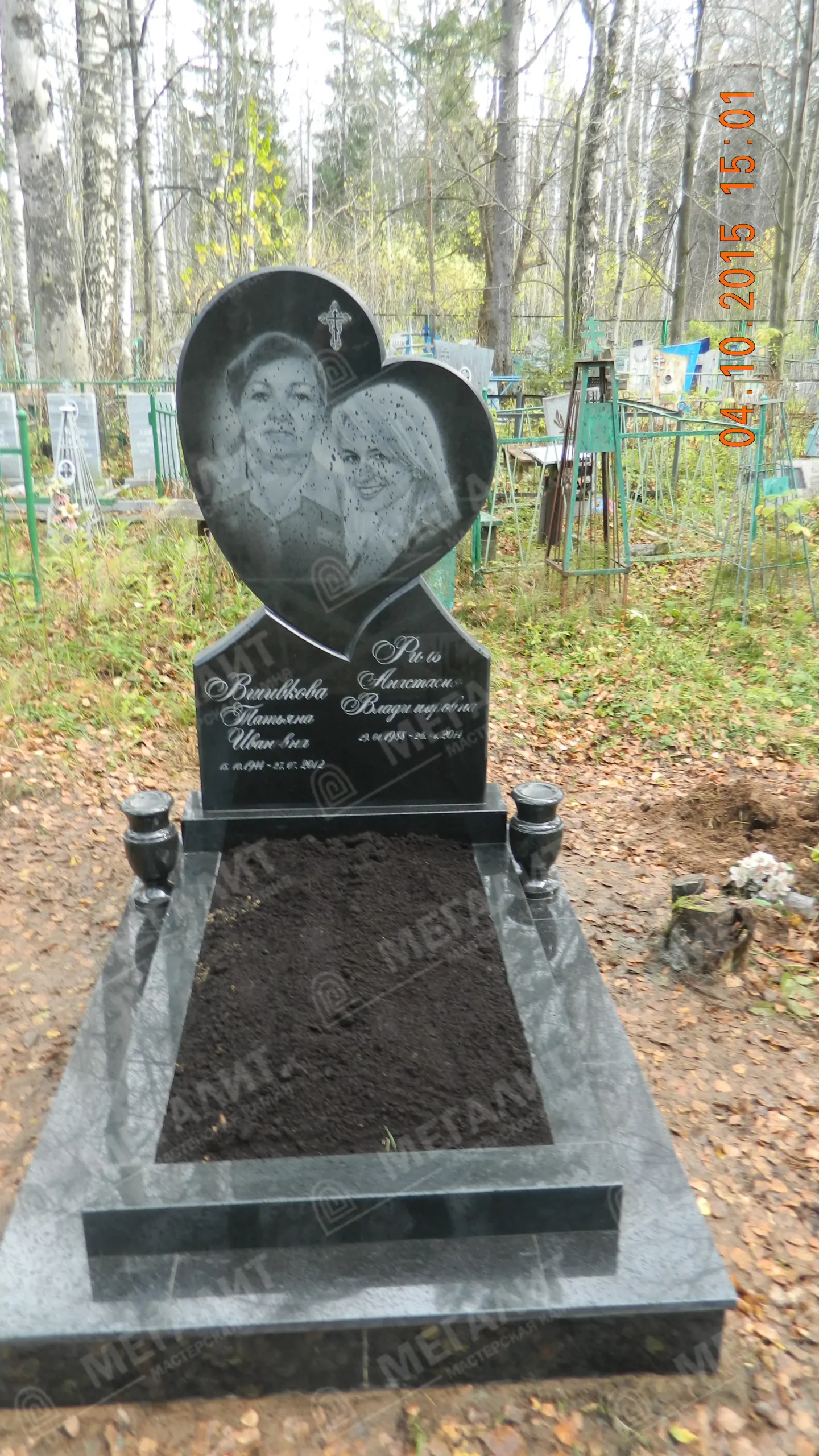 Двойные памятники фото (3)