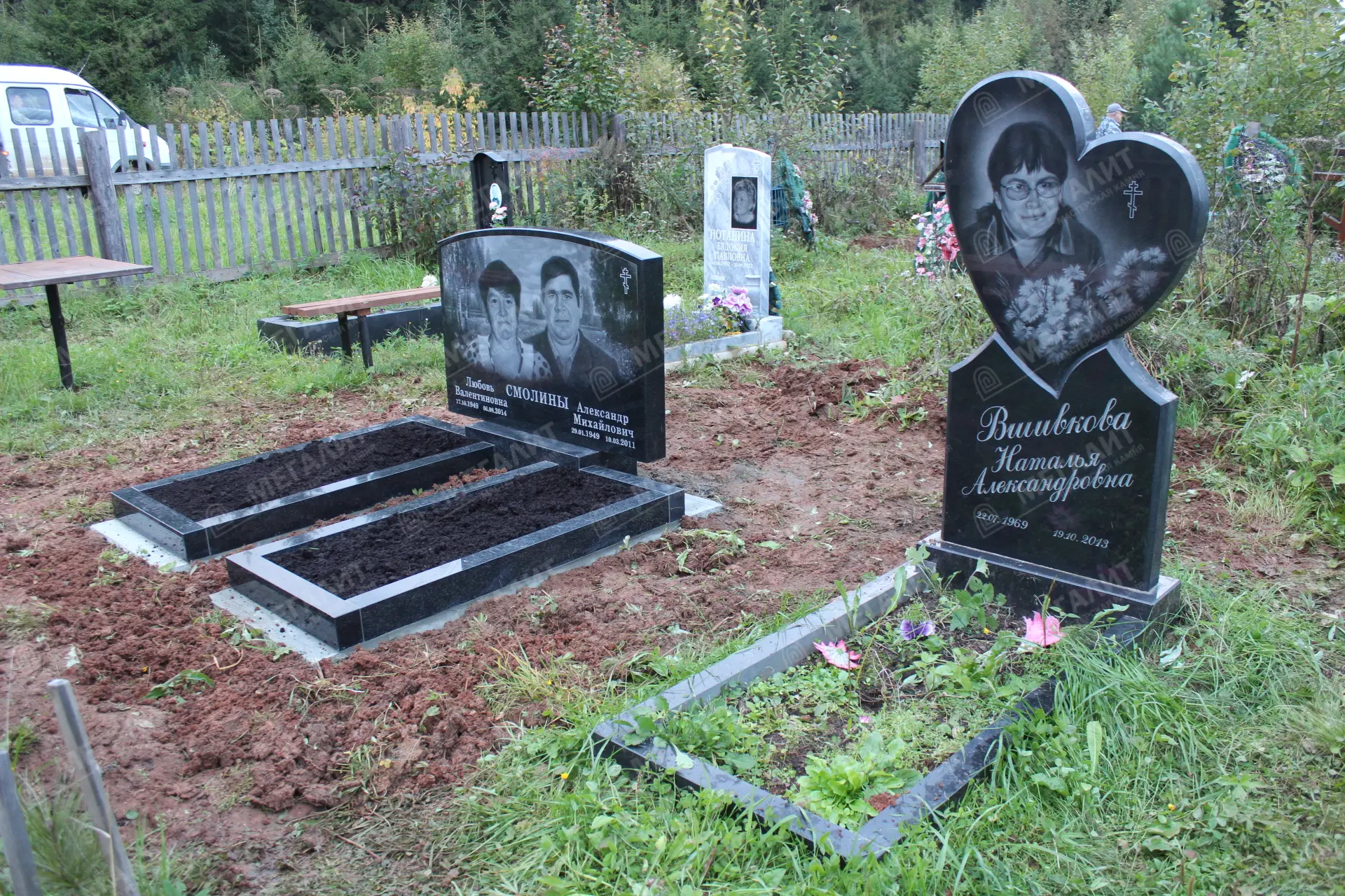 Двойные памятники фото (4)