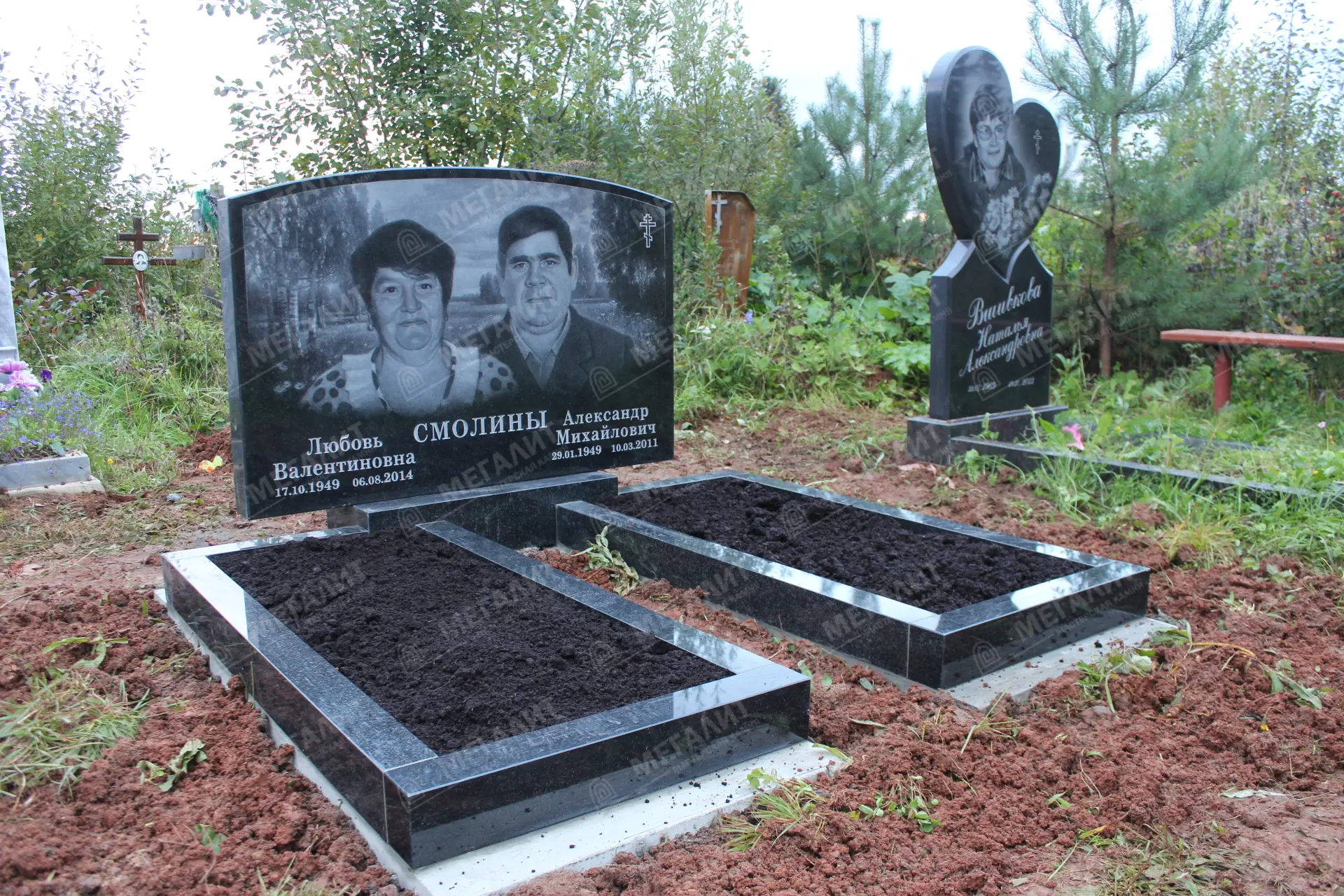 Двойные памятники фото (5)
